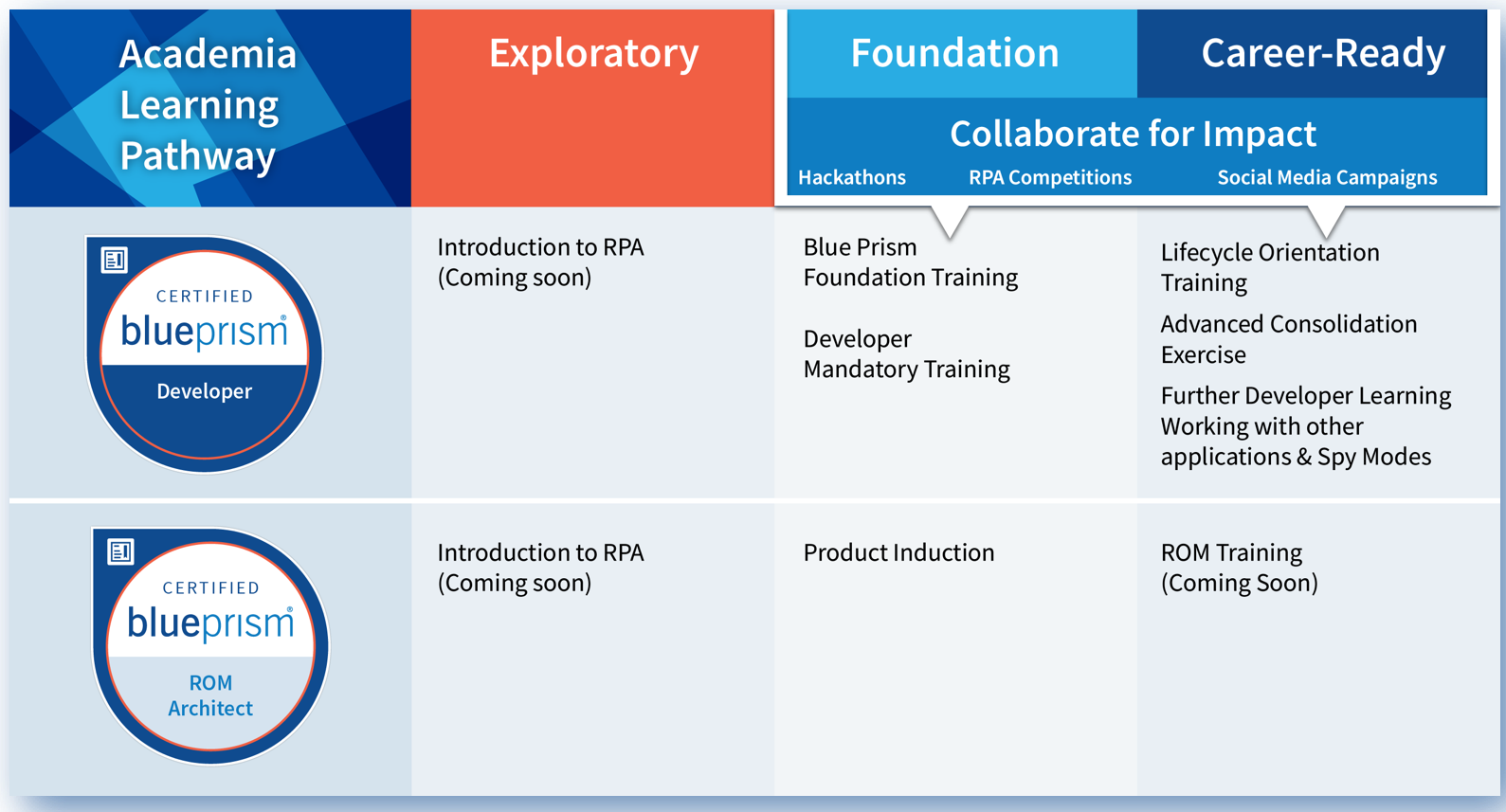 Rpa blue sale prism developer